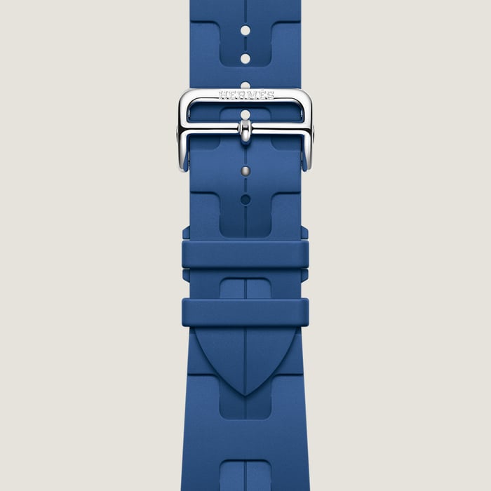 Bleu De France Band Apple Watch Hermès Single Tour 46 MM Deployment Buckle Kilim