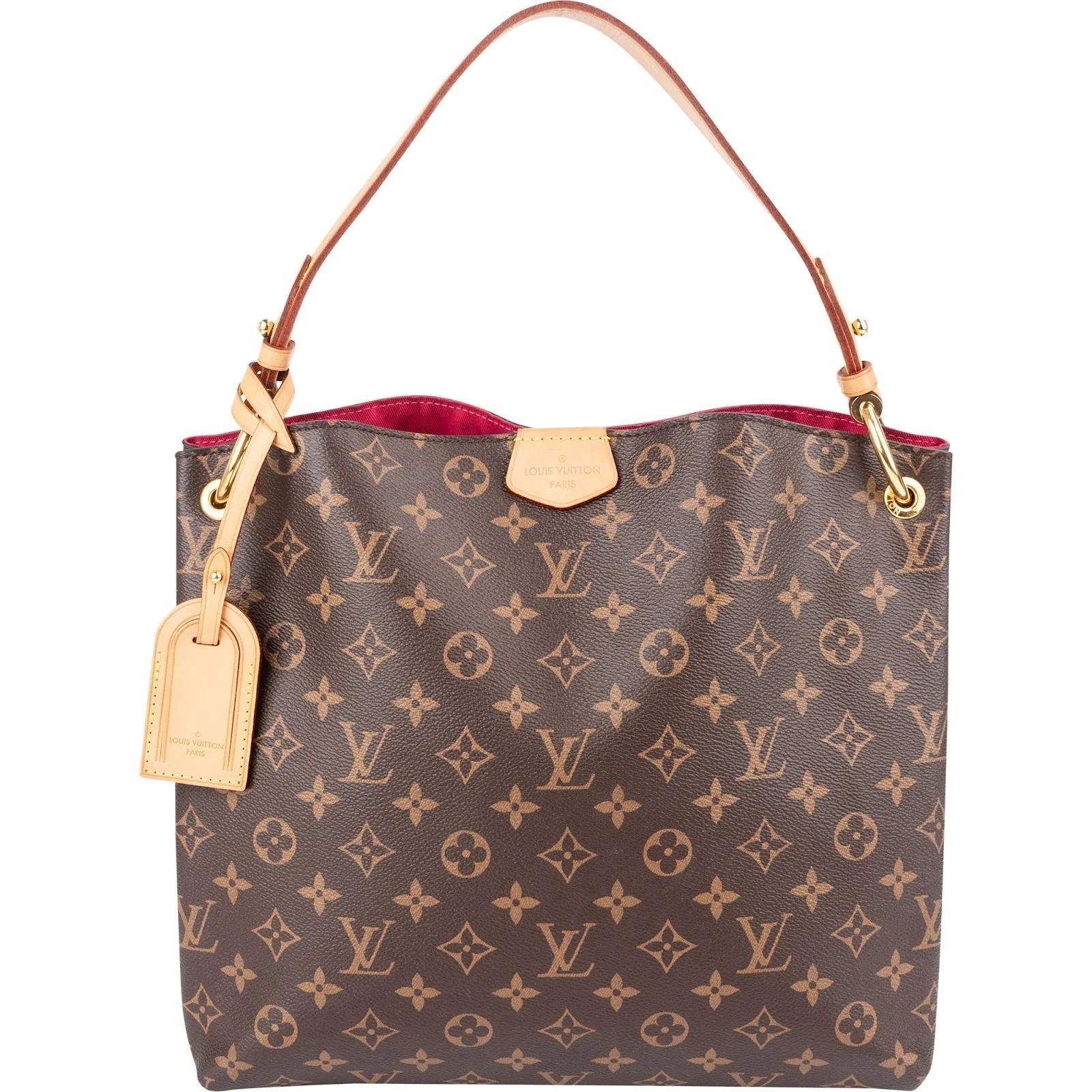 Graceful leather handbag