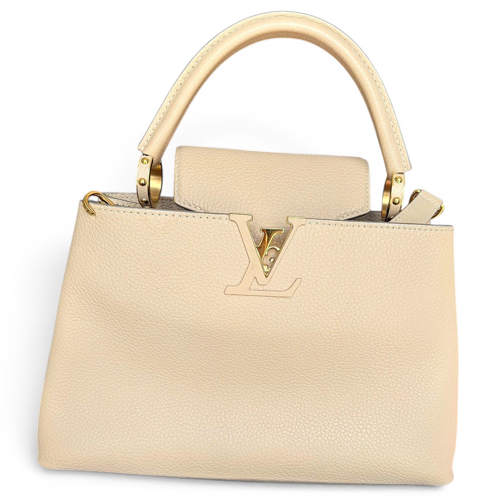 Capucines leather handbag