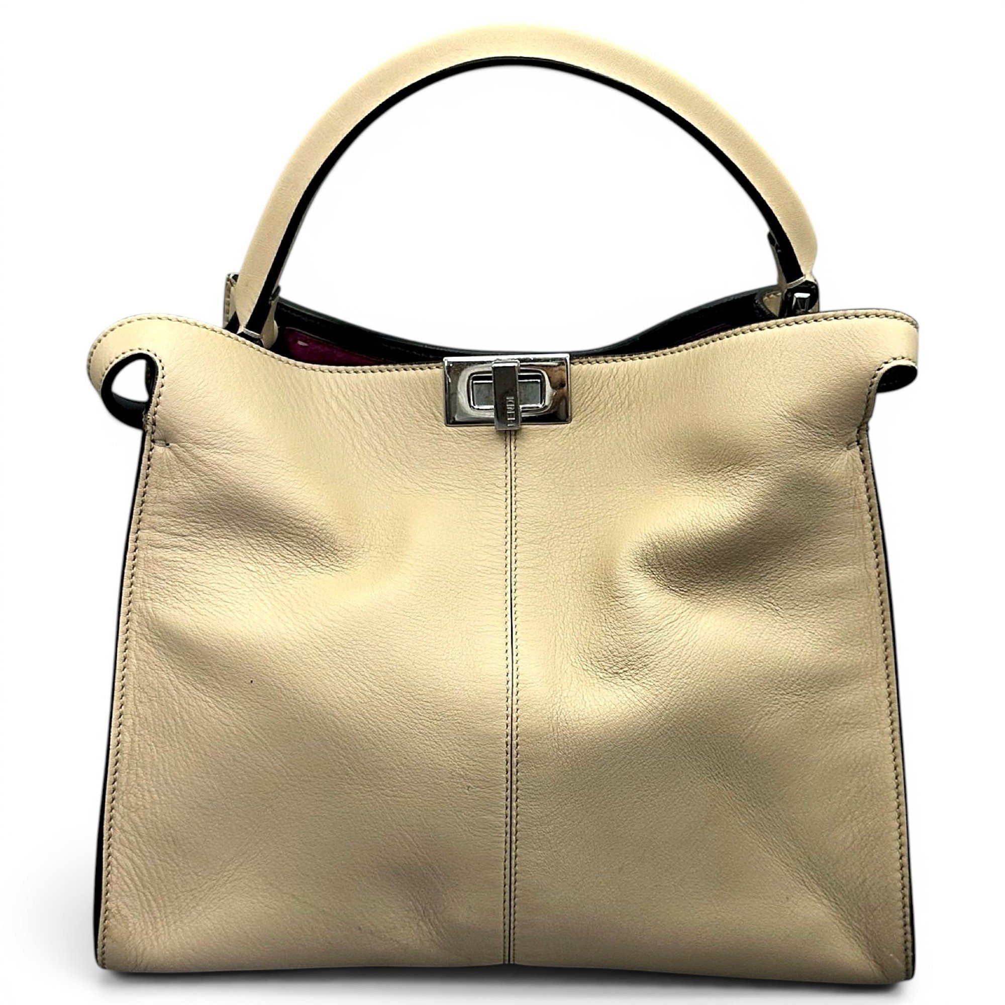 Peekaboo X-Lite leather handbag