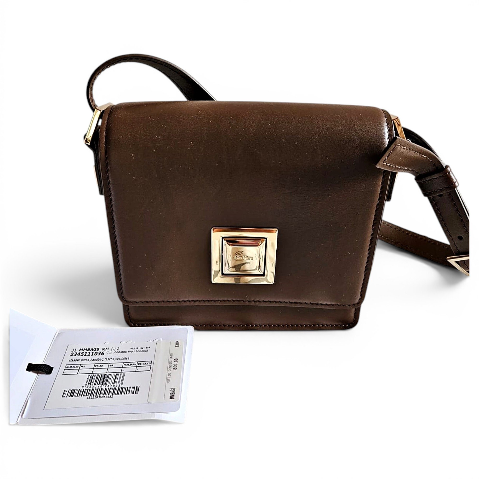 Leather handbag