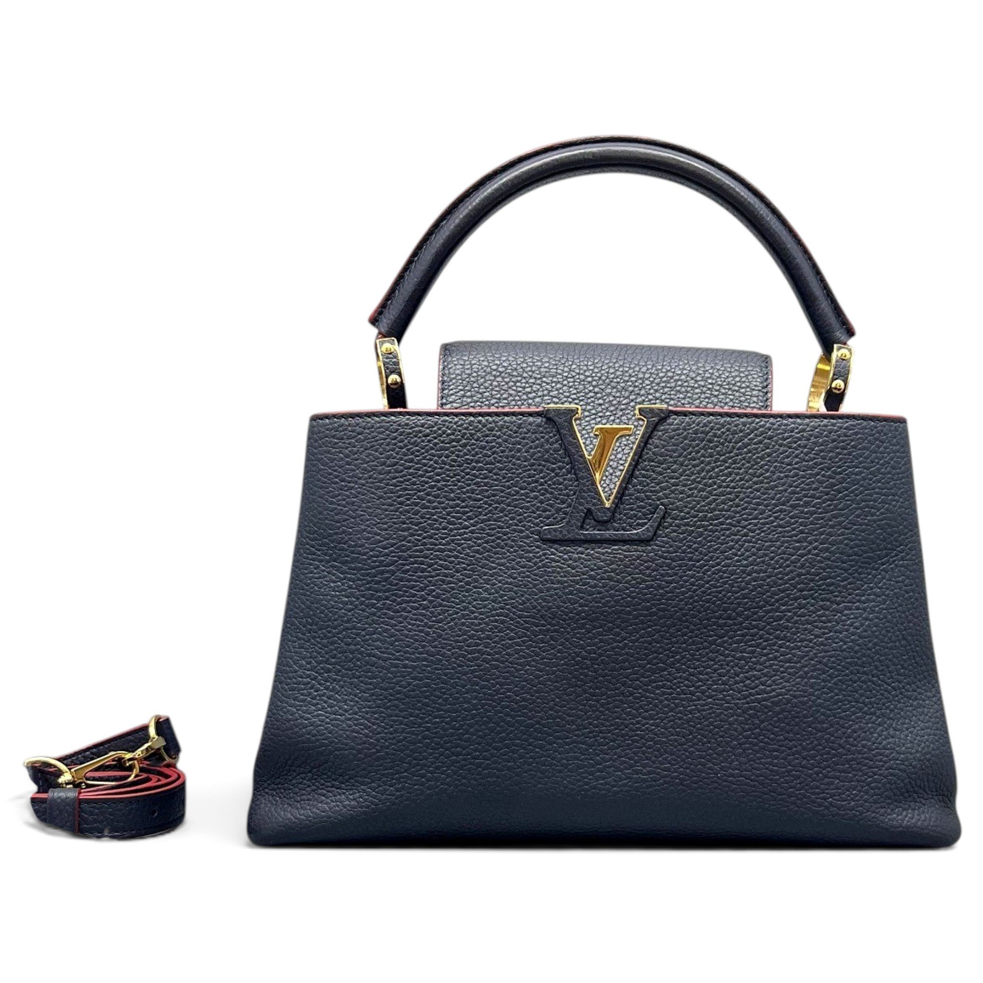 Capucines leather handbag