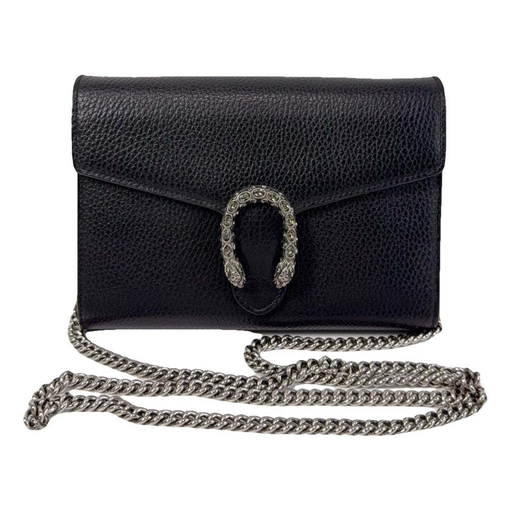 Dionysus Chain Wallet leather handbag