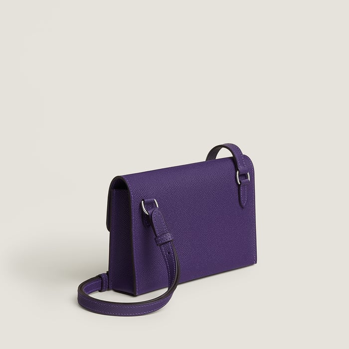Purple Hermèsnap Wallet
