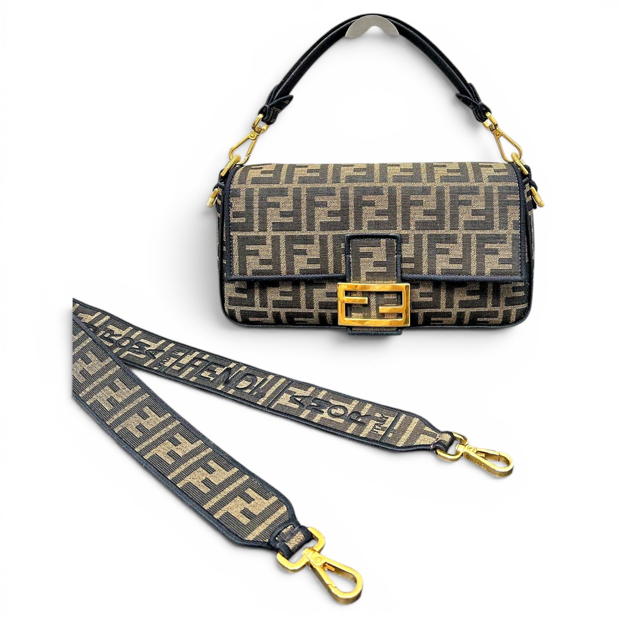 Baguette cloth handbag