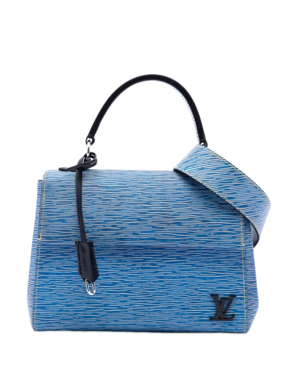 2017 Epi Denim Cluny BB satchel