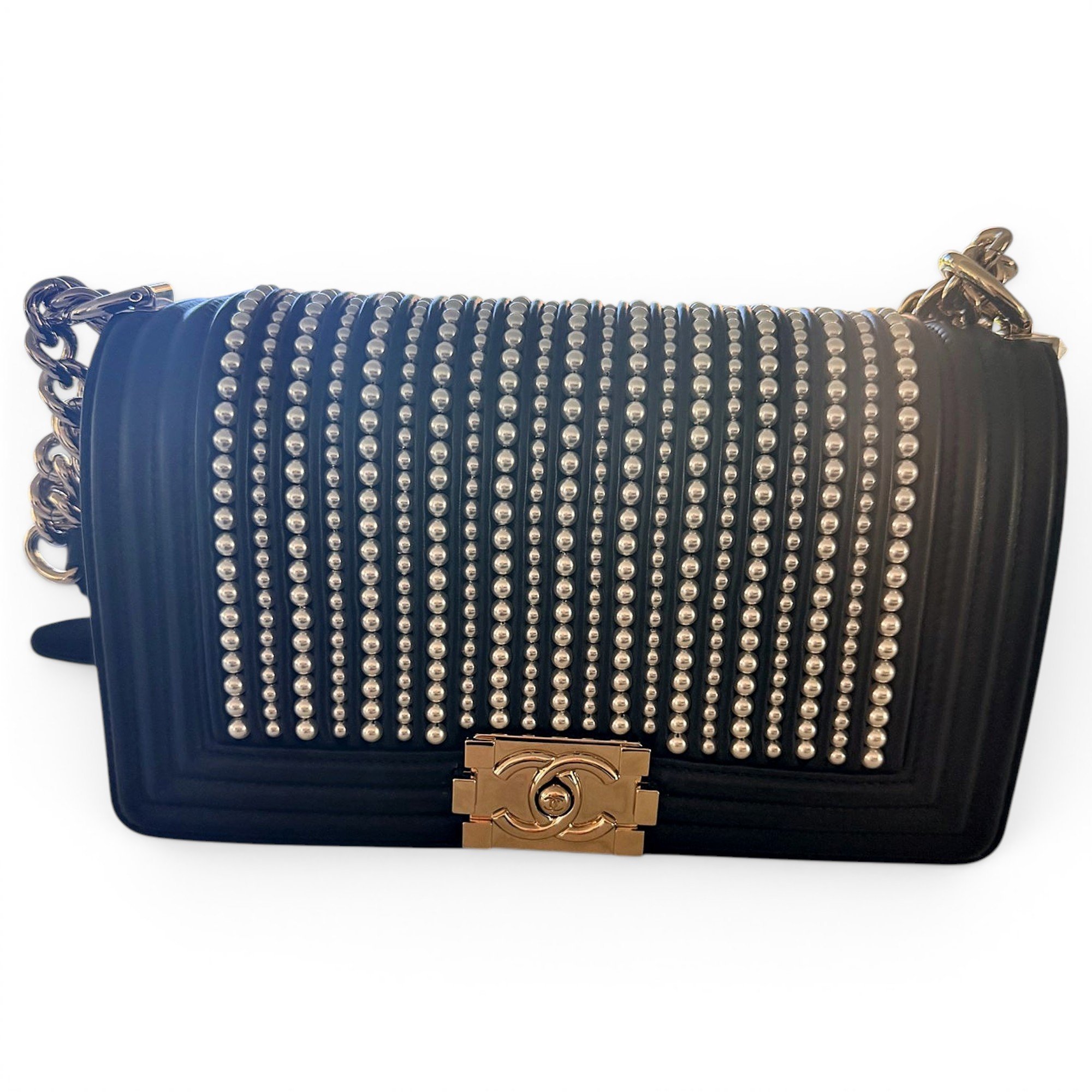 Boy leather handbag