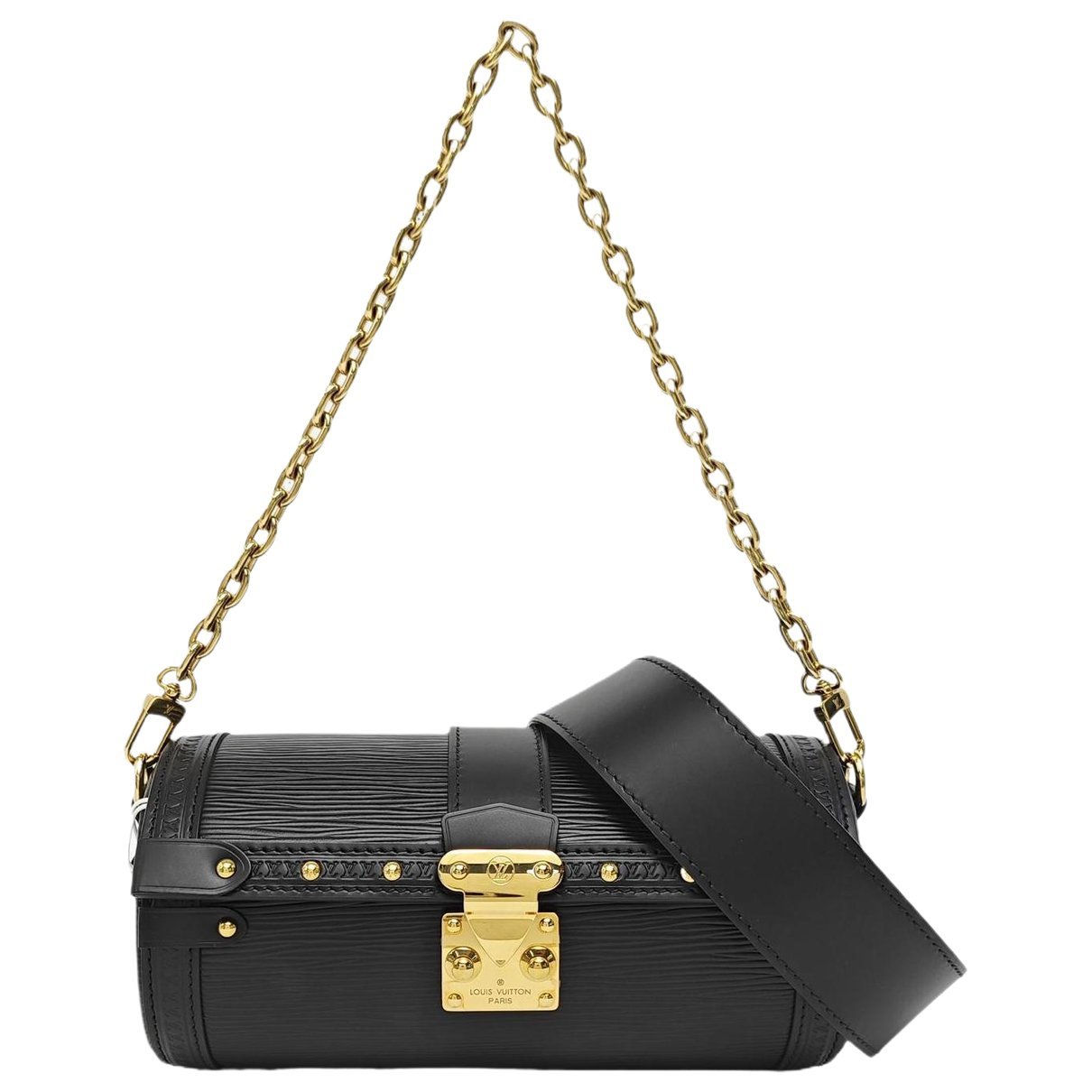 Papillon leather handbag