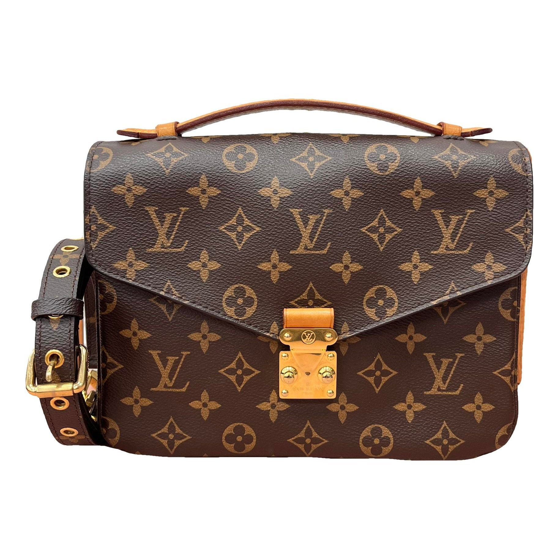 Metis leather handbag