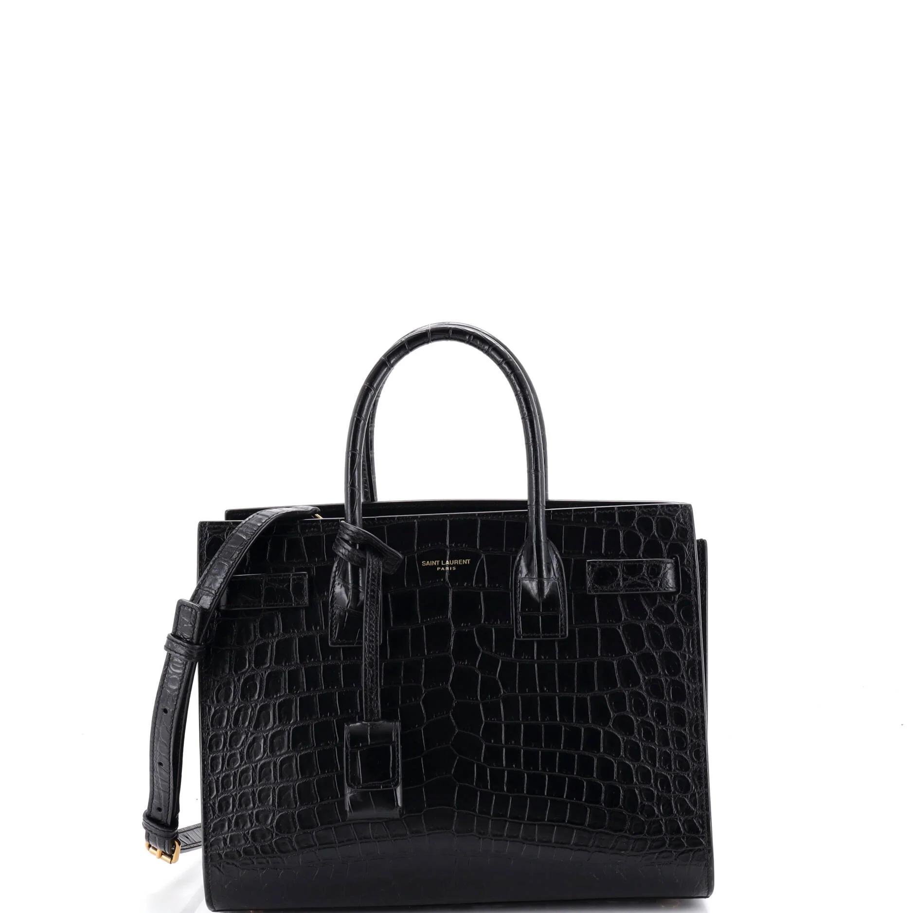 Leather tote