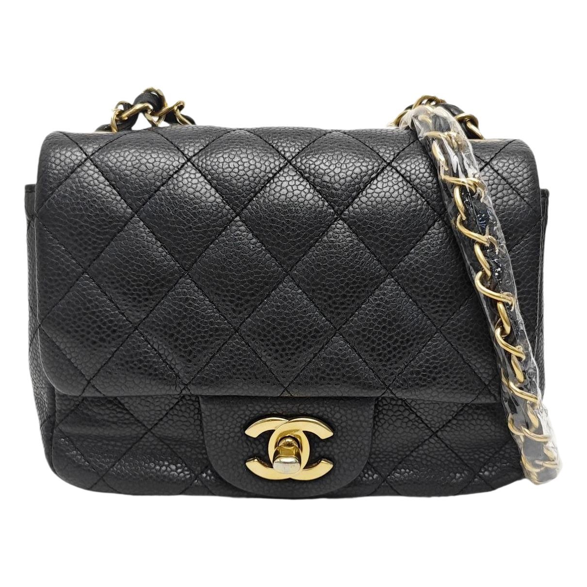Leather mini bag