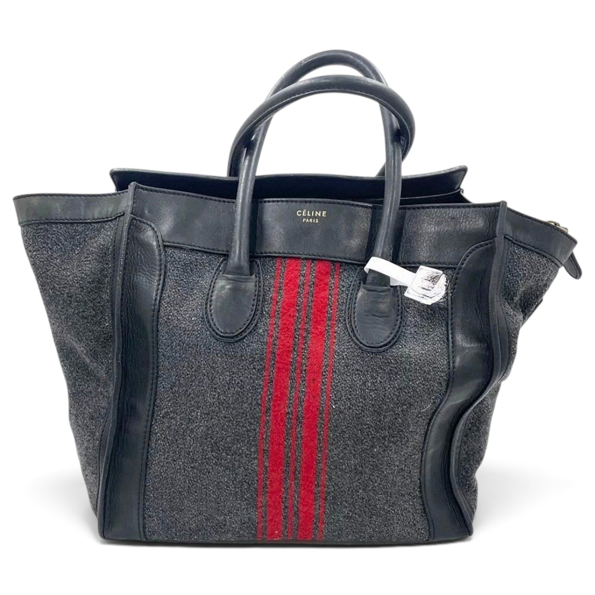 Luggage leather handbag