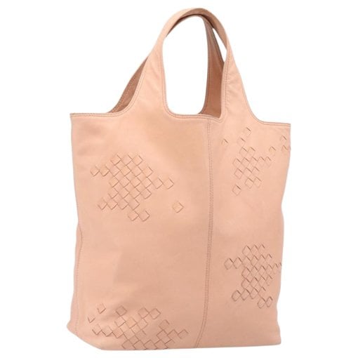 Leather tote