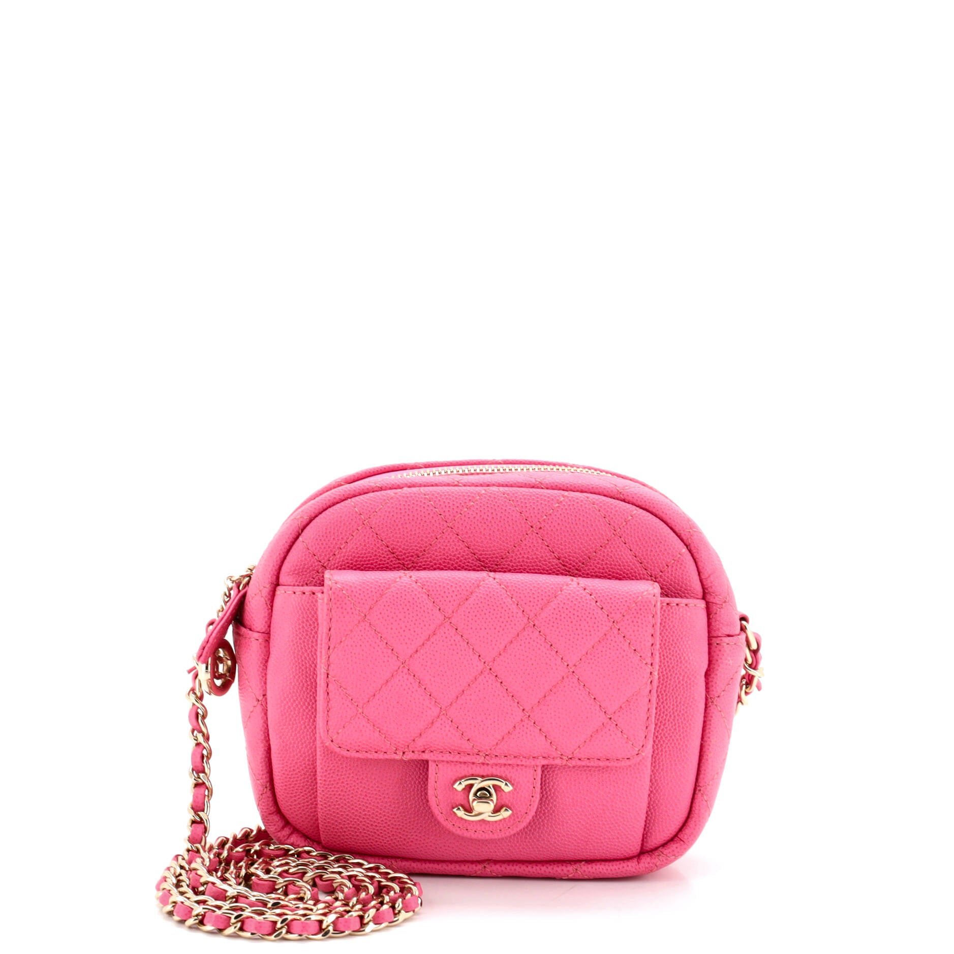 CC Day Camera Case Quilted Caviar Small
