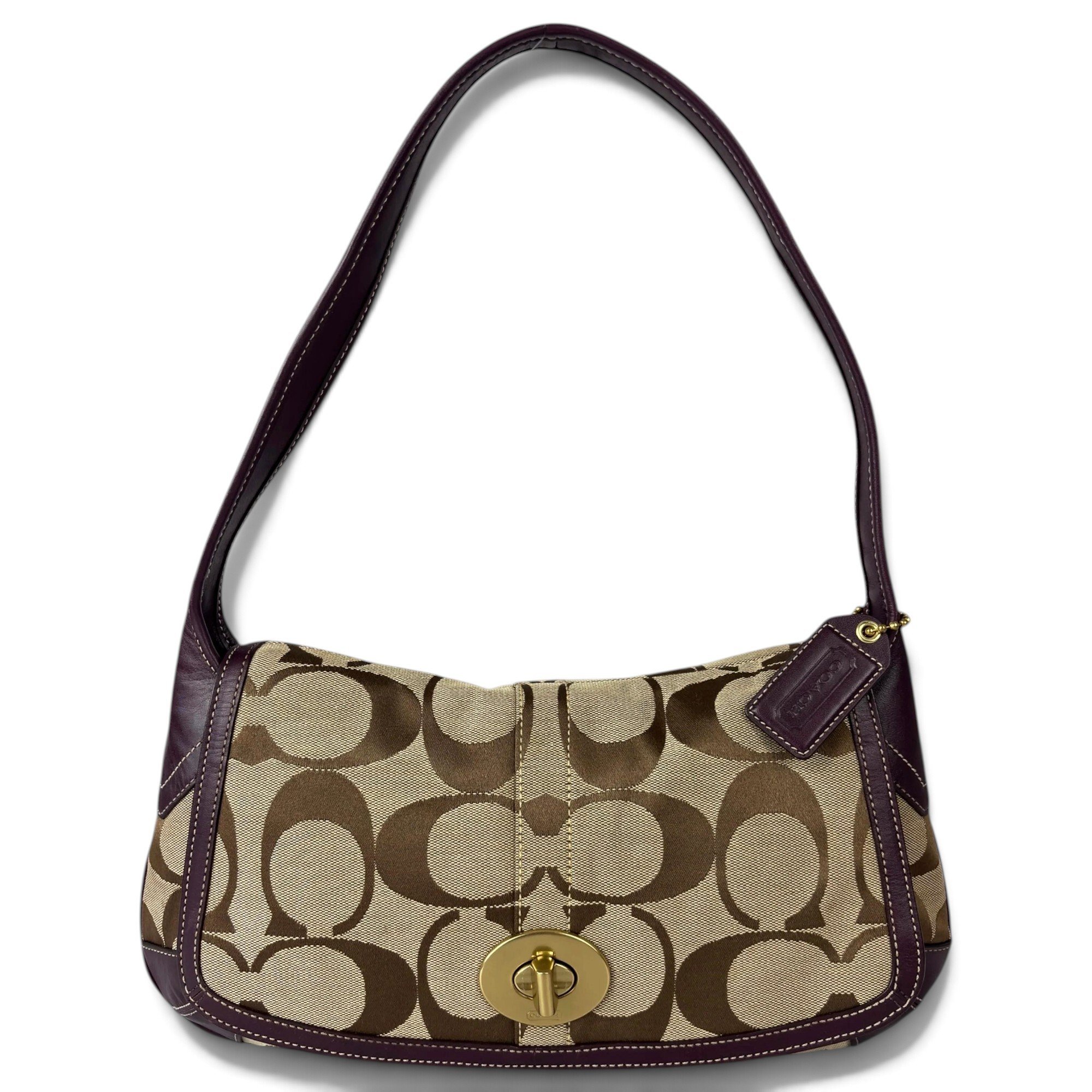 Signature Sufflette cloth handbag