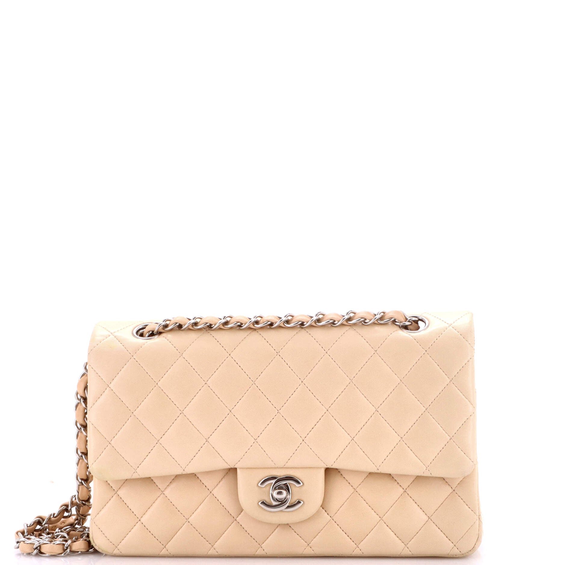 Classic Double Flap Bag Quilted Lambskin Medium