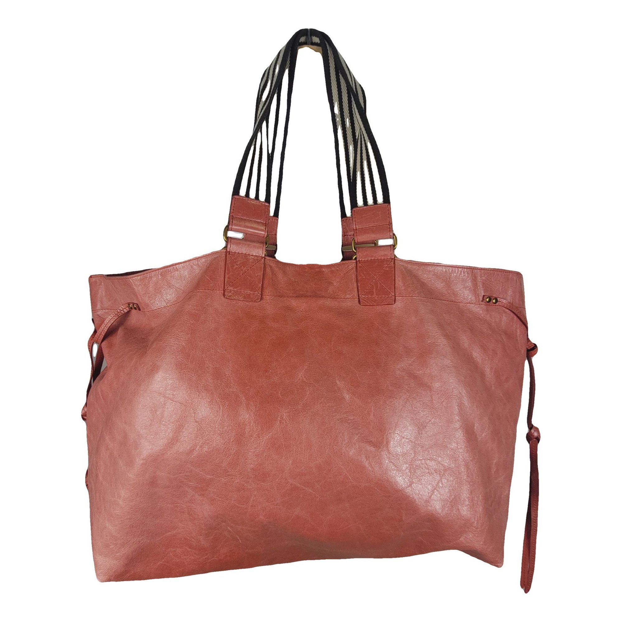 Leather tote