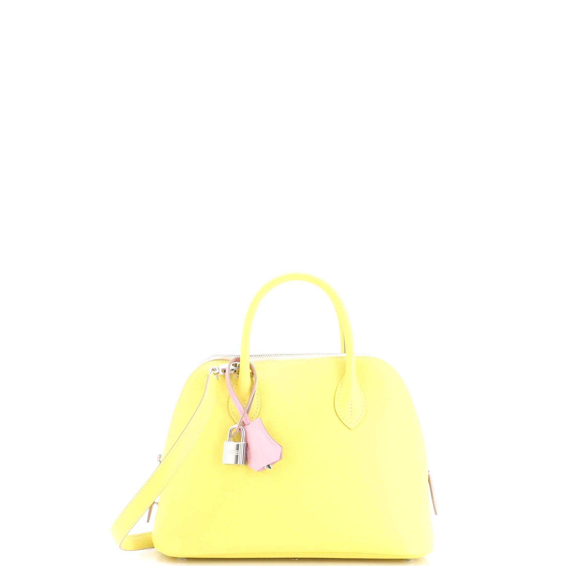 Leather bowling bag