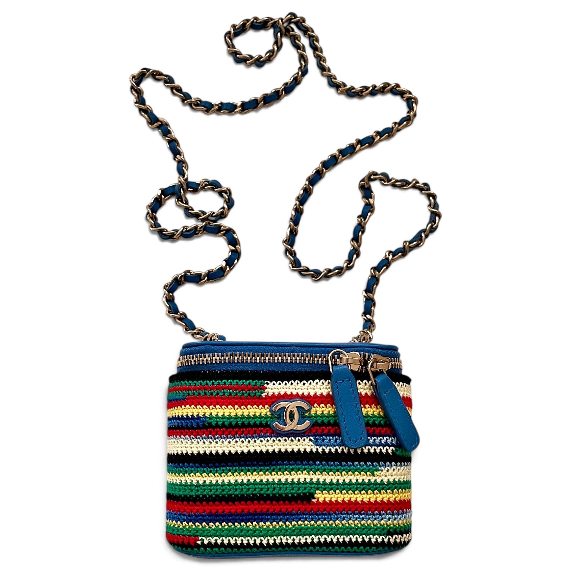 Vanity leather mini bag
