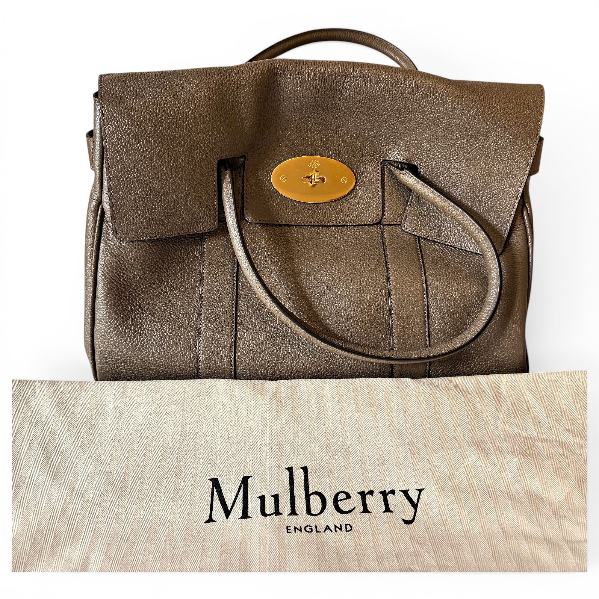 Mulberry Bayswater leather handbag