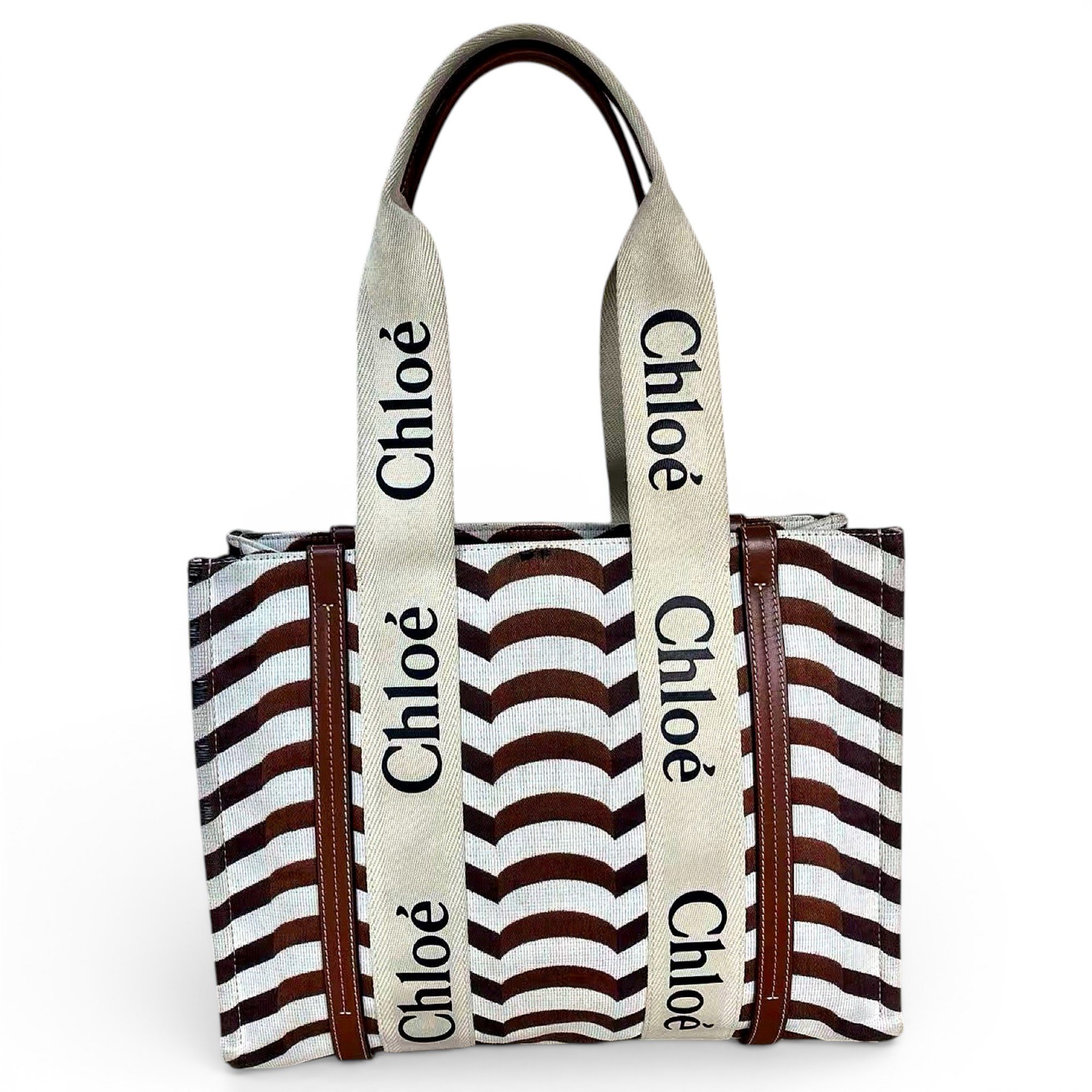 Chloe Woody cloth tote