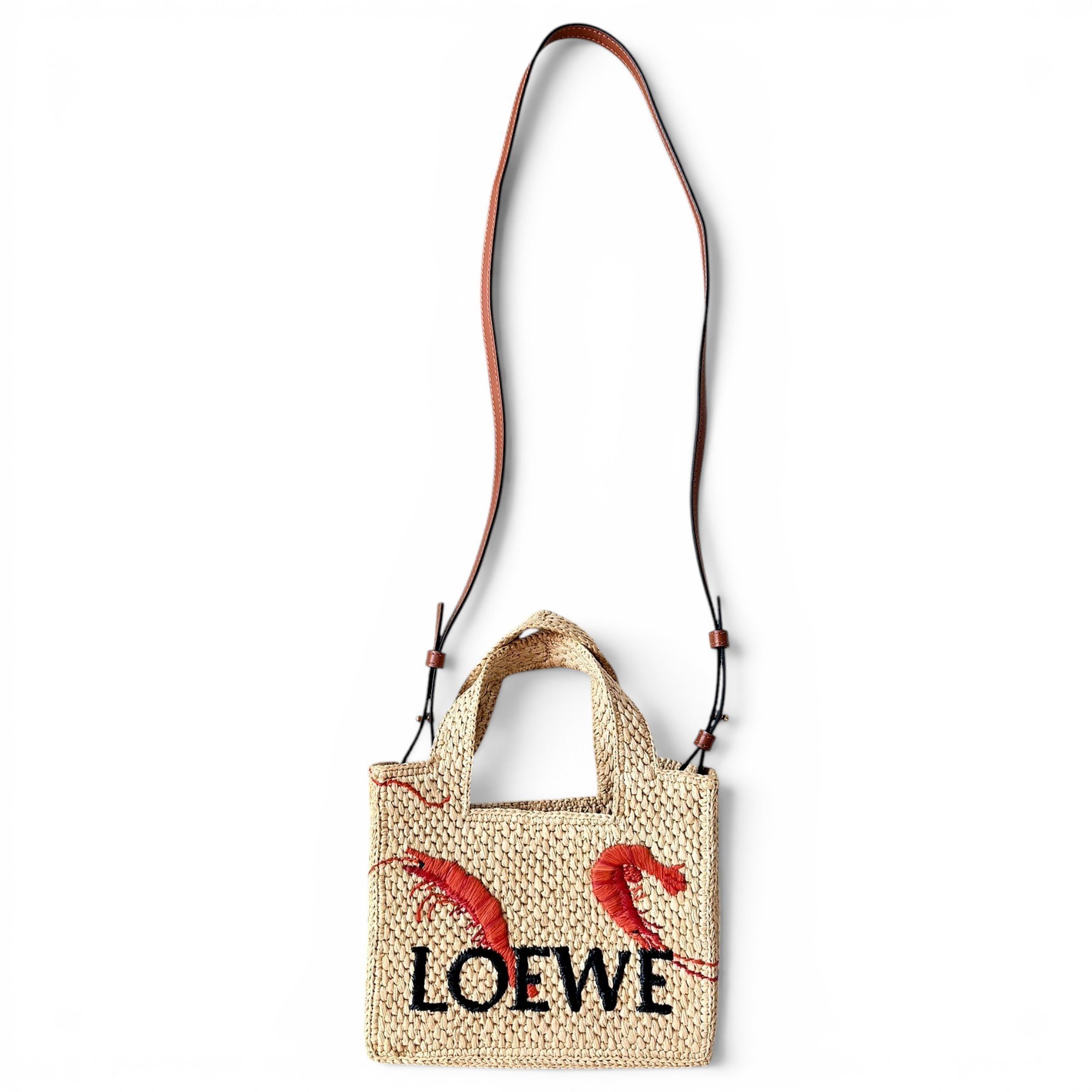 Font crossbody bag