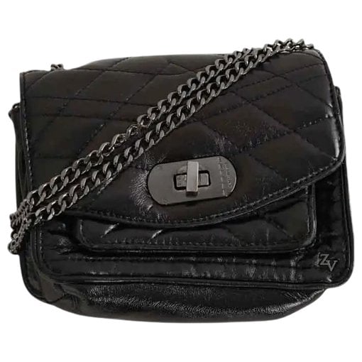 Leather crossbody bag