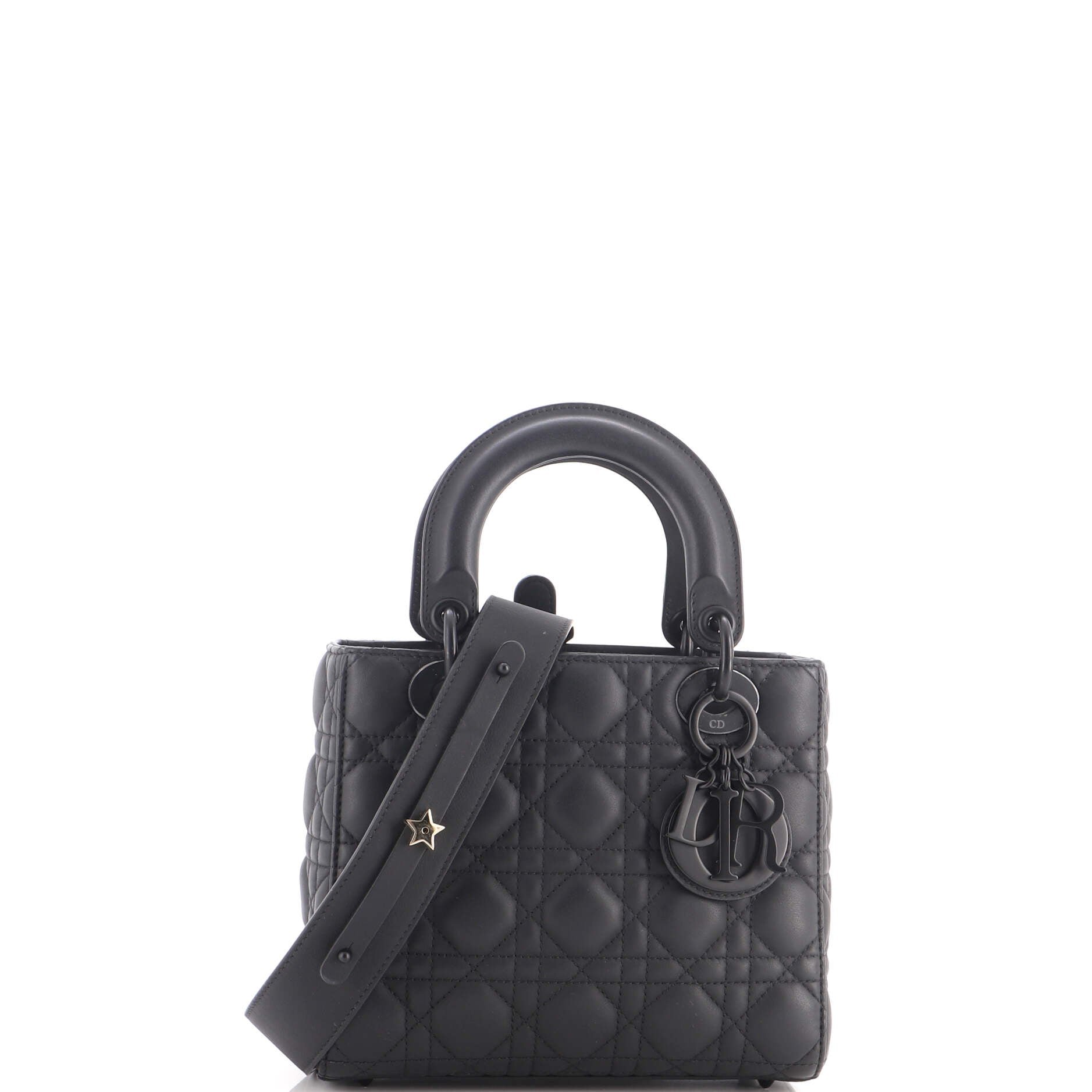 Ultra Matte My ABCDior Lady Dior Bag Cannage Quilt Calfskin