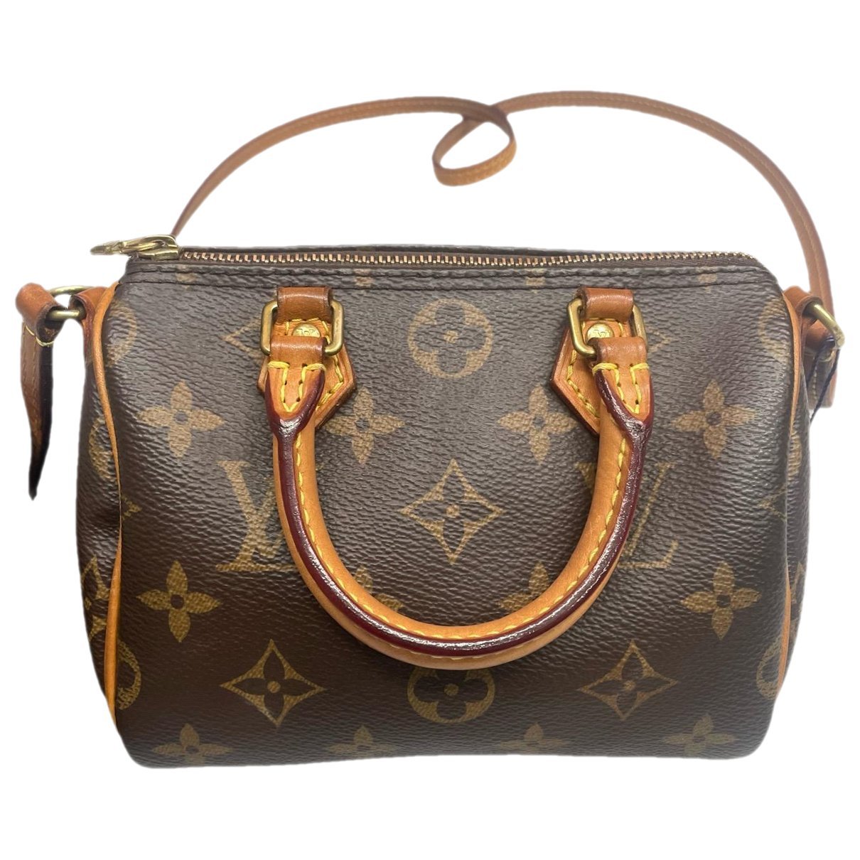 Nano Speedy / Mini HL leather mini bag