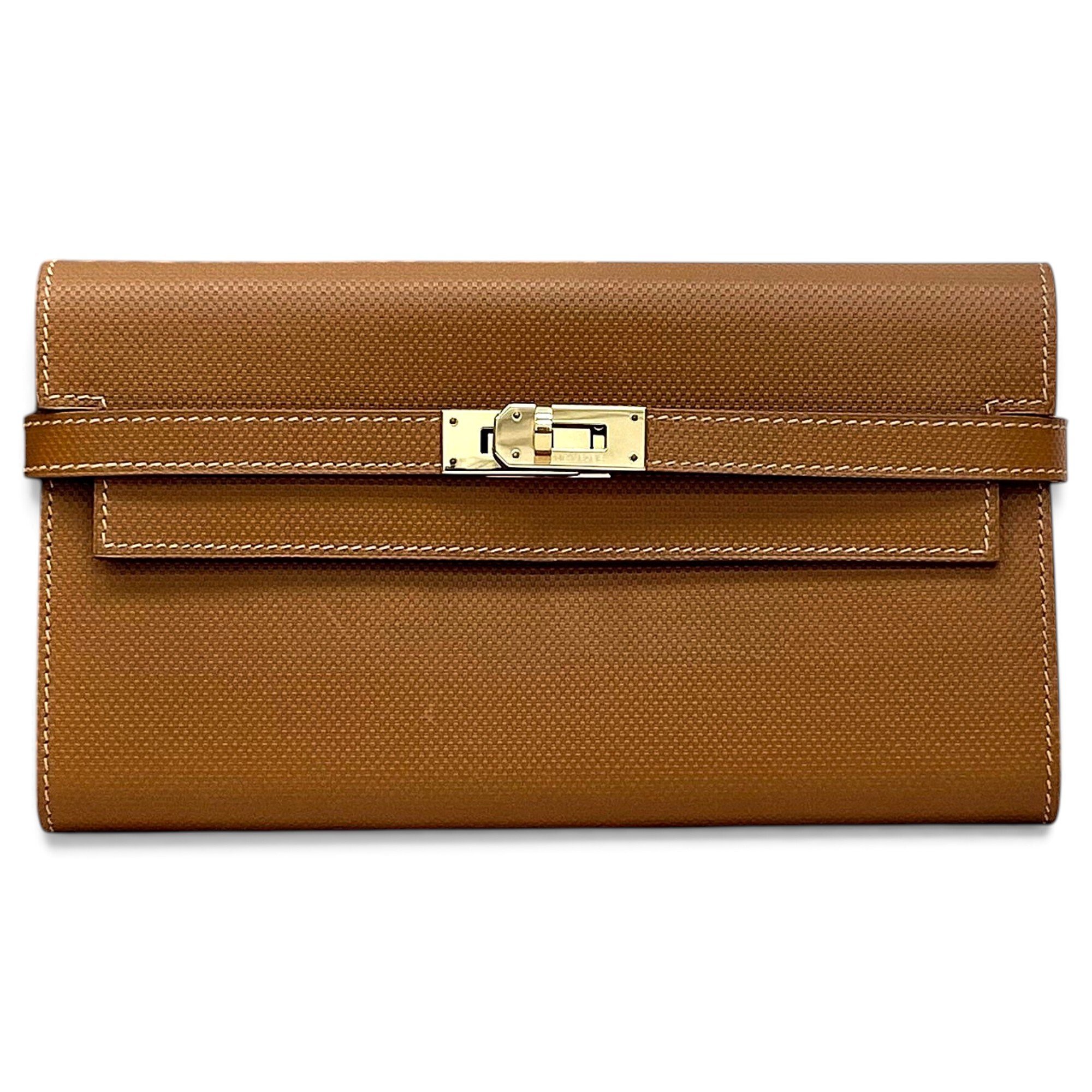 Kelly to go leather clutch bag