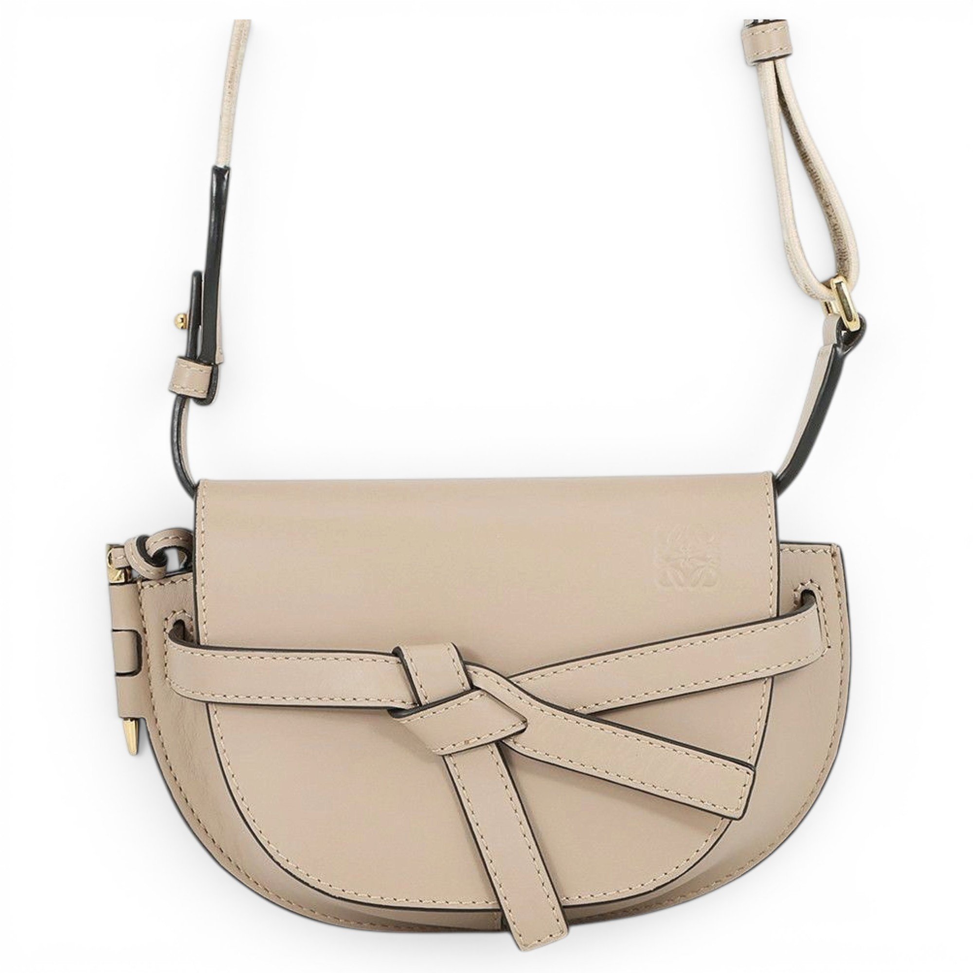 Gate leather handbag
