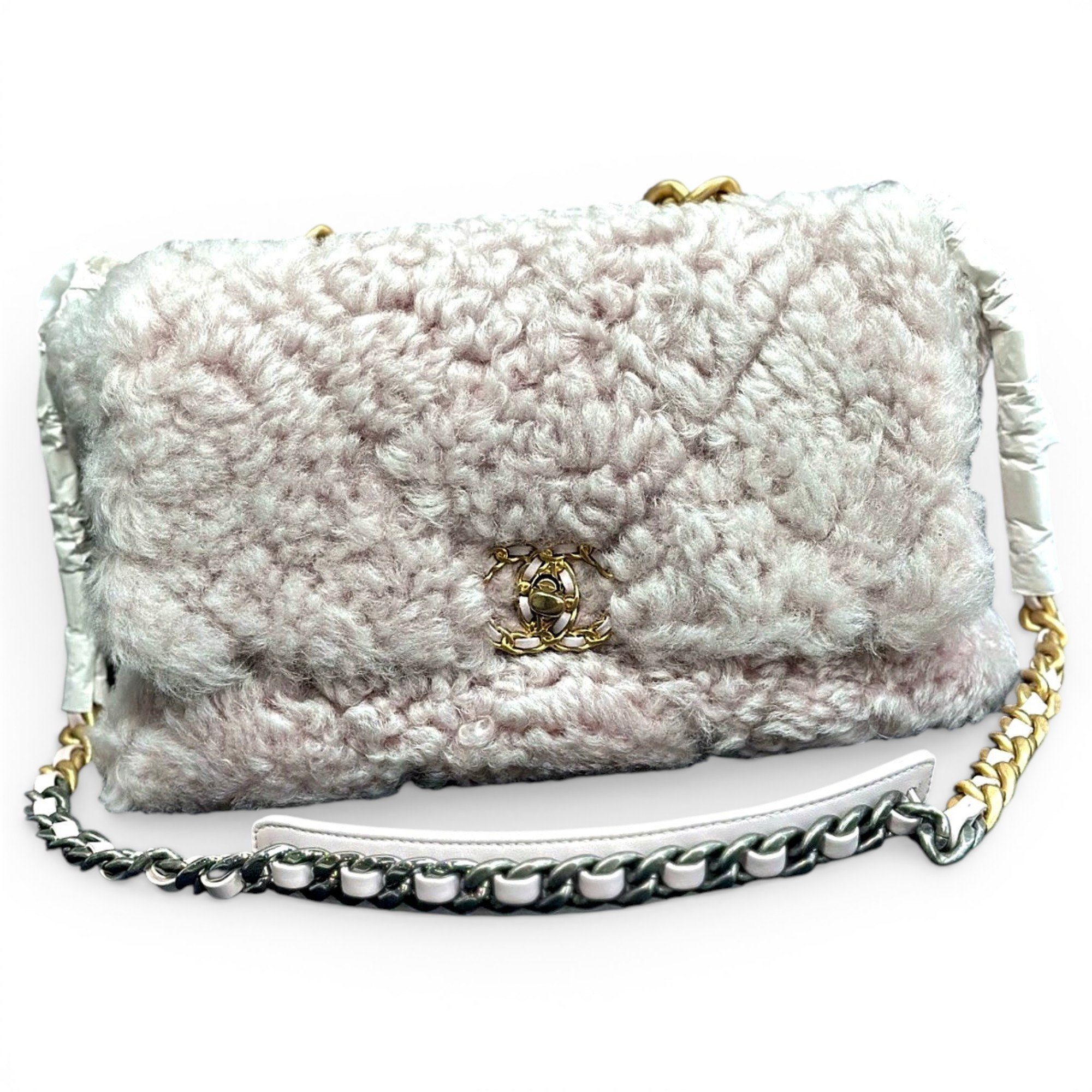 Chanel 19 wool handbag