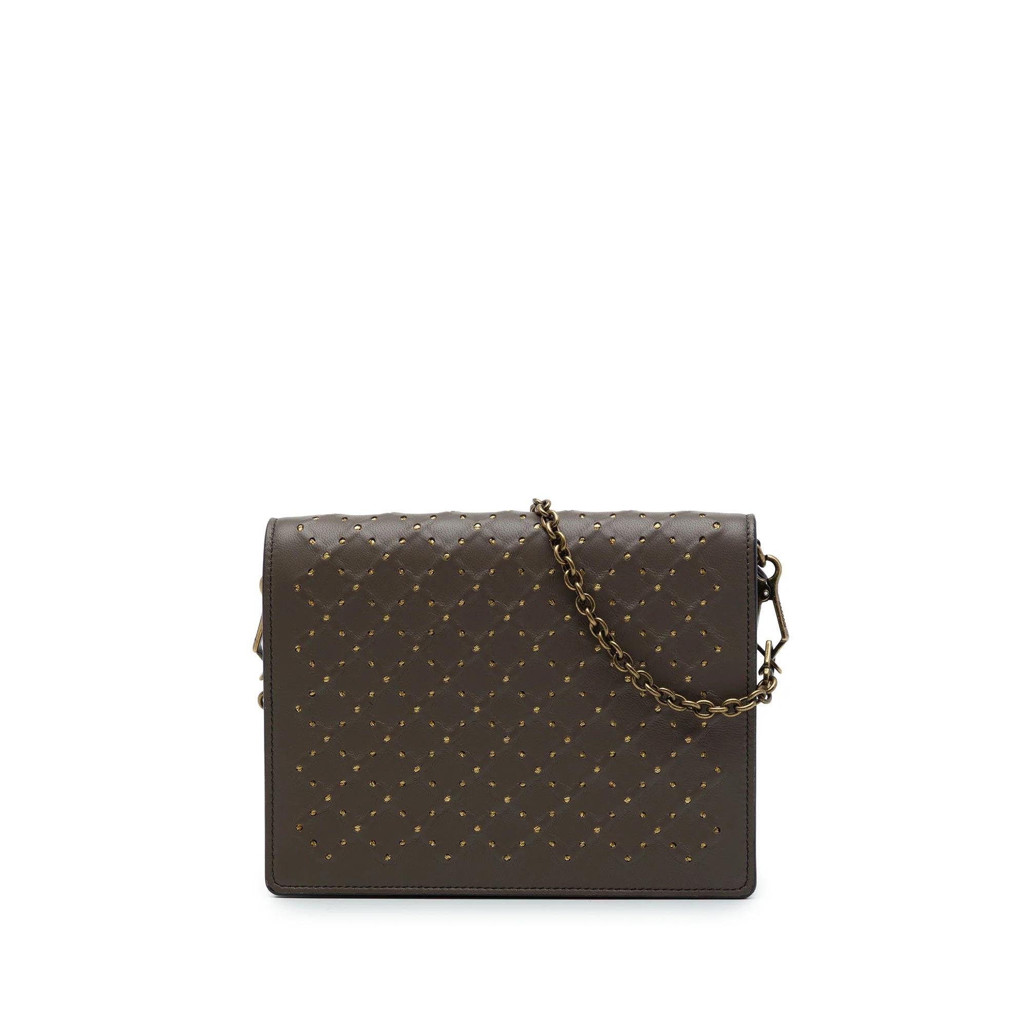 Leather handbag