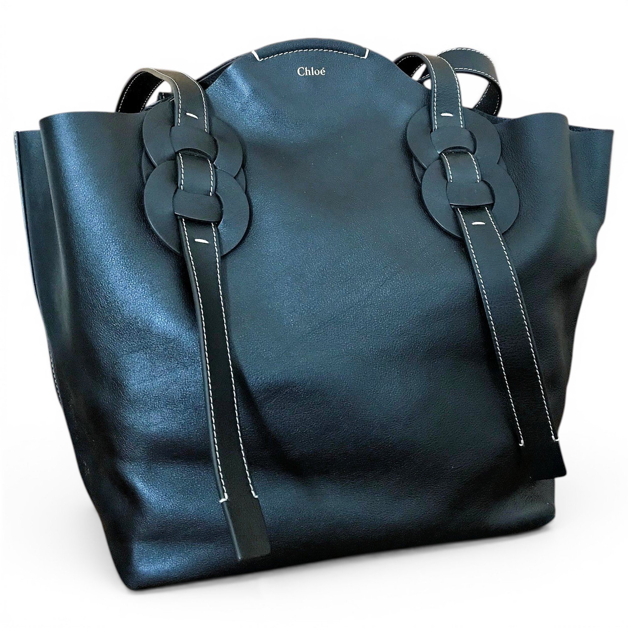 Darryl leather handbag
