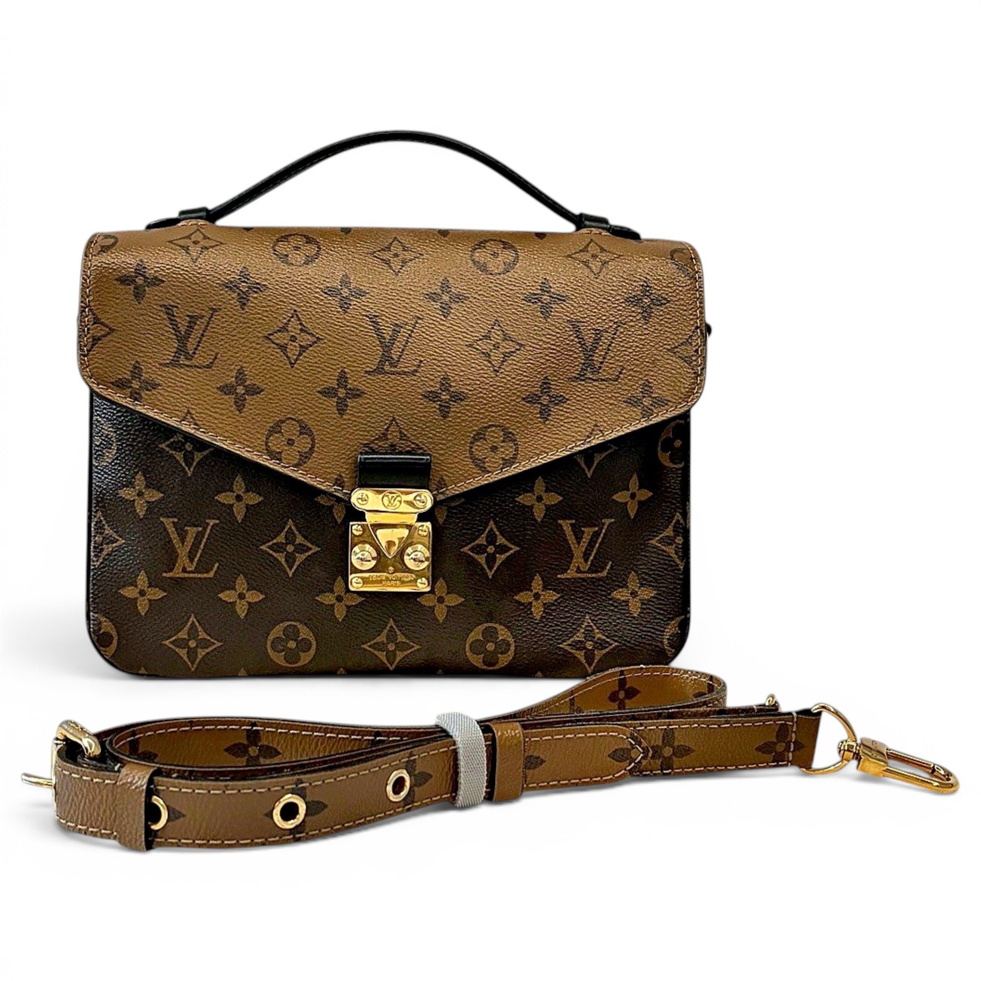 Metis leather handbag