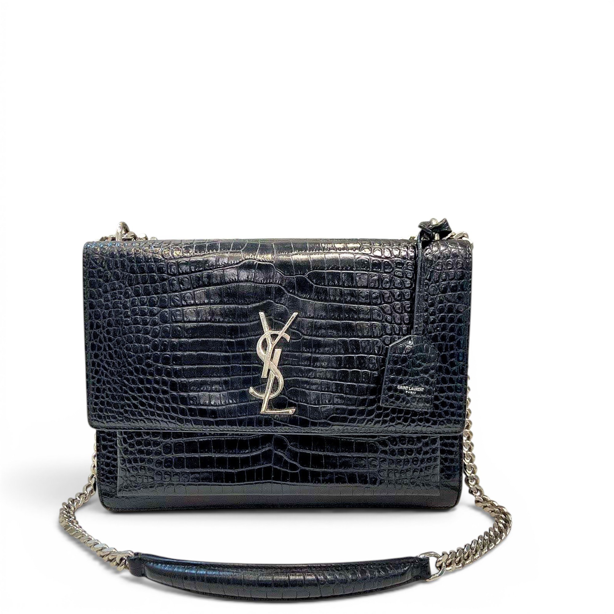 Sunset leather handbag