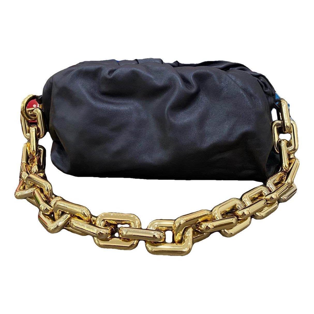Chain Pouch leather handbag