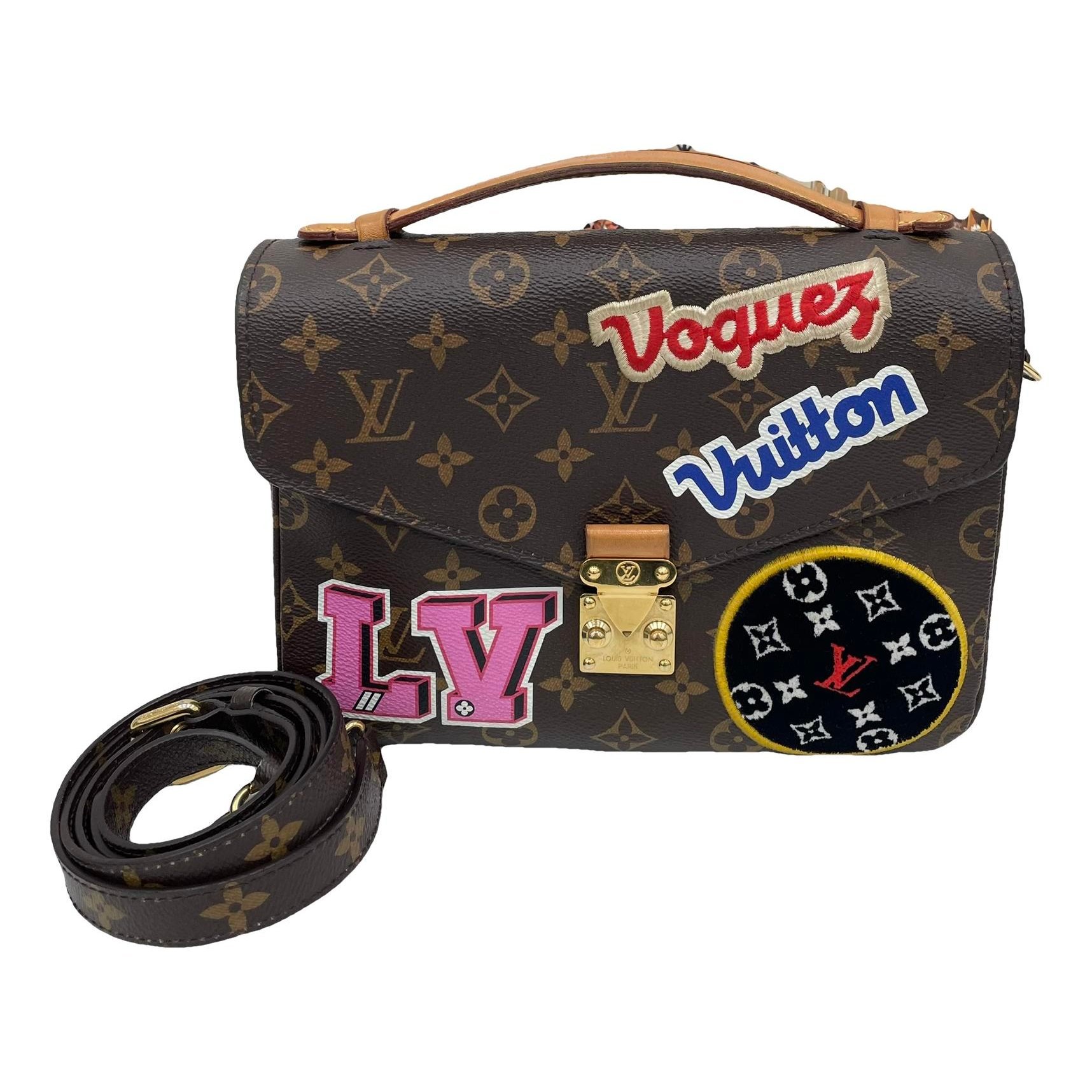 Metis leather handbag
