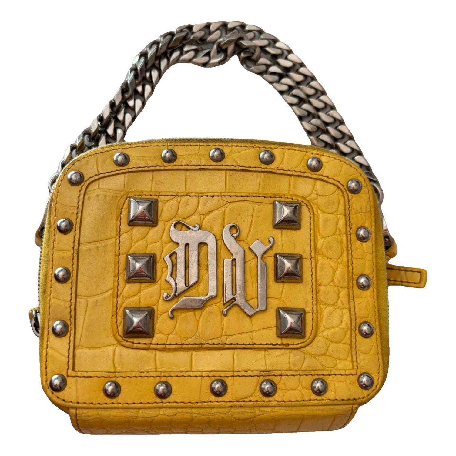 Leather mini bag
