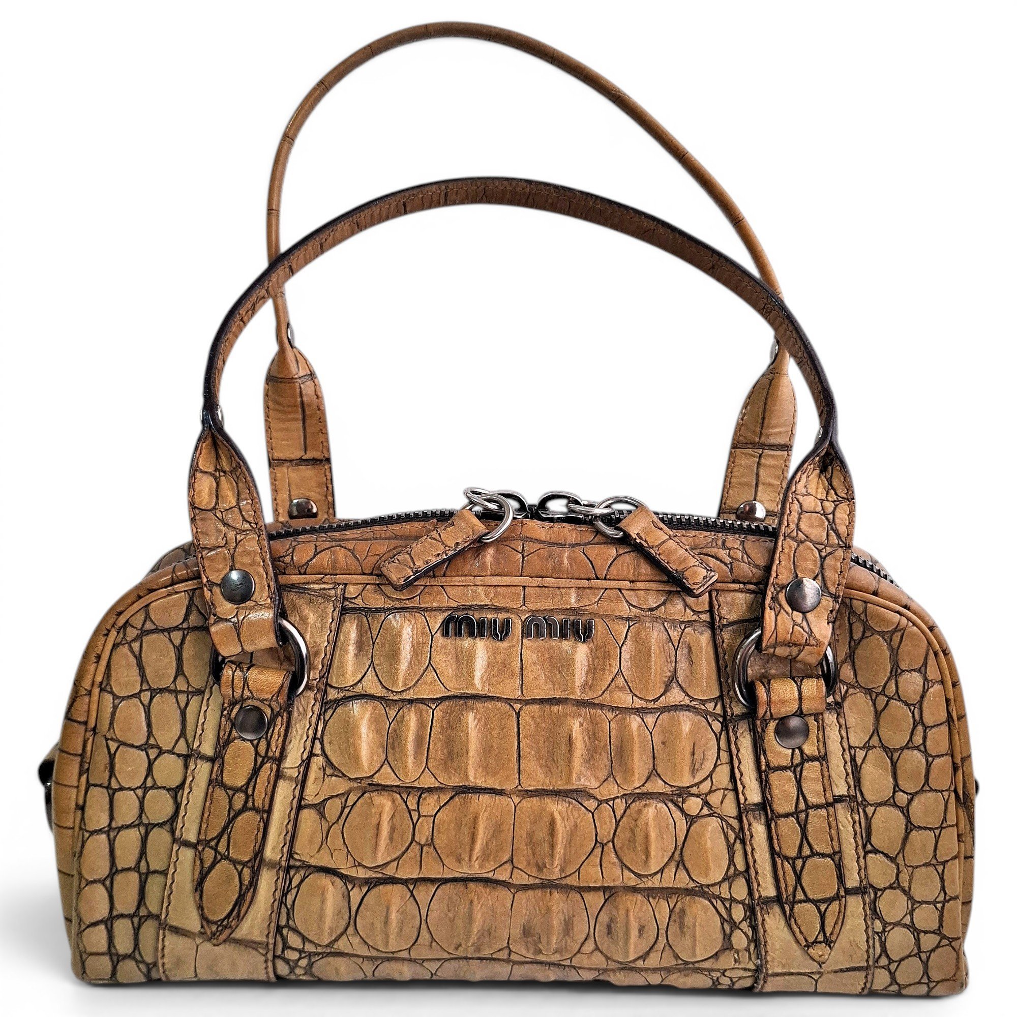 Leather handbag