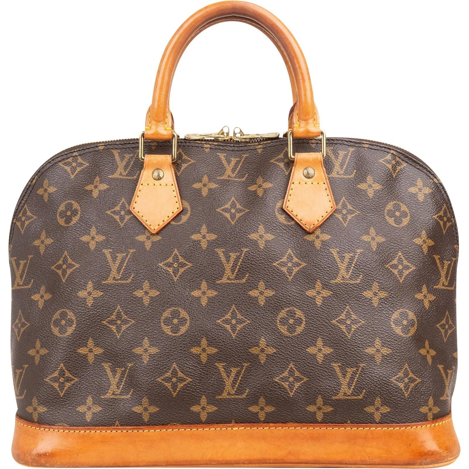 Alma leather handbag