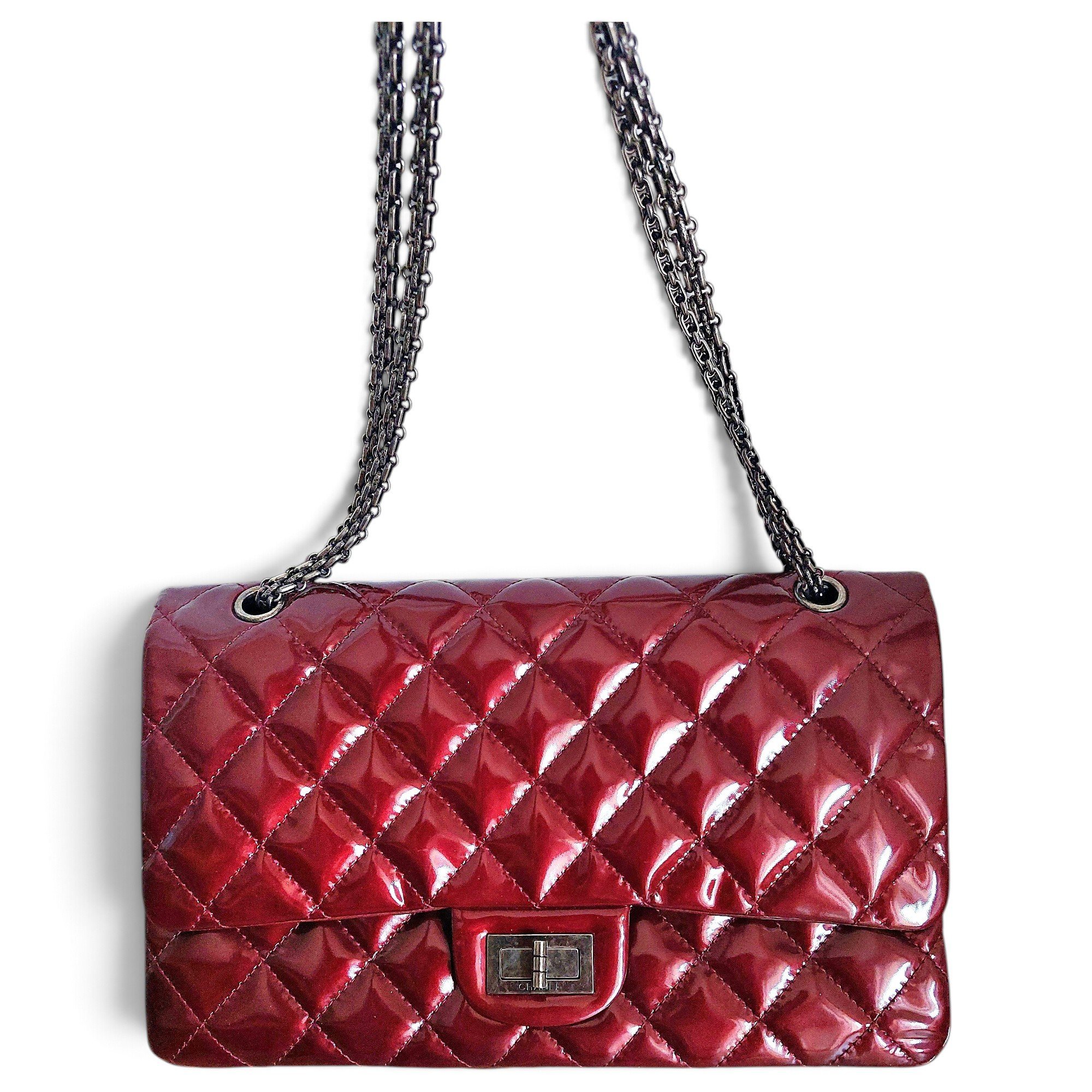 2.55 patent leather crossbody bag