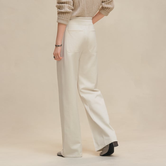 Blanc Cassé Loose Fit Pants
