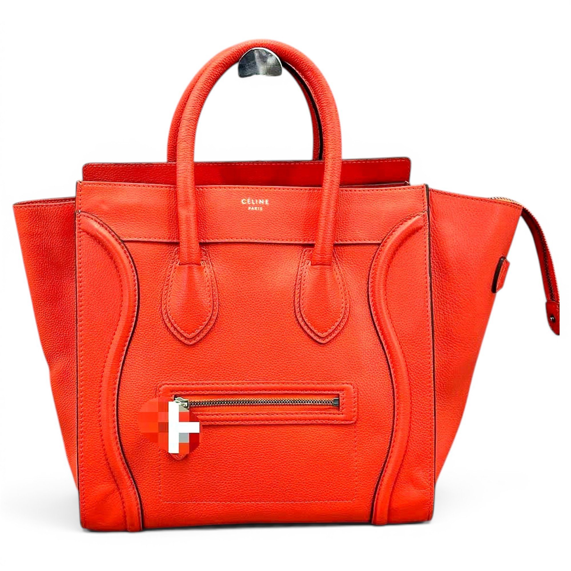 Luggage leather handbag