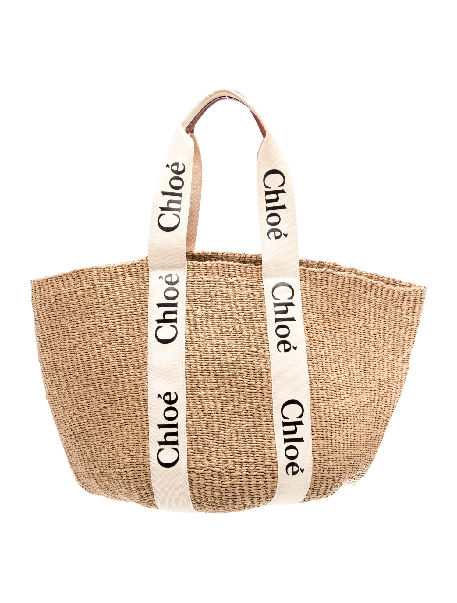 Chloe Raffia Tote