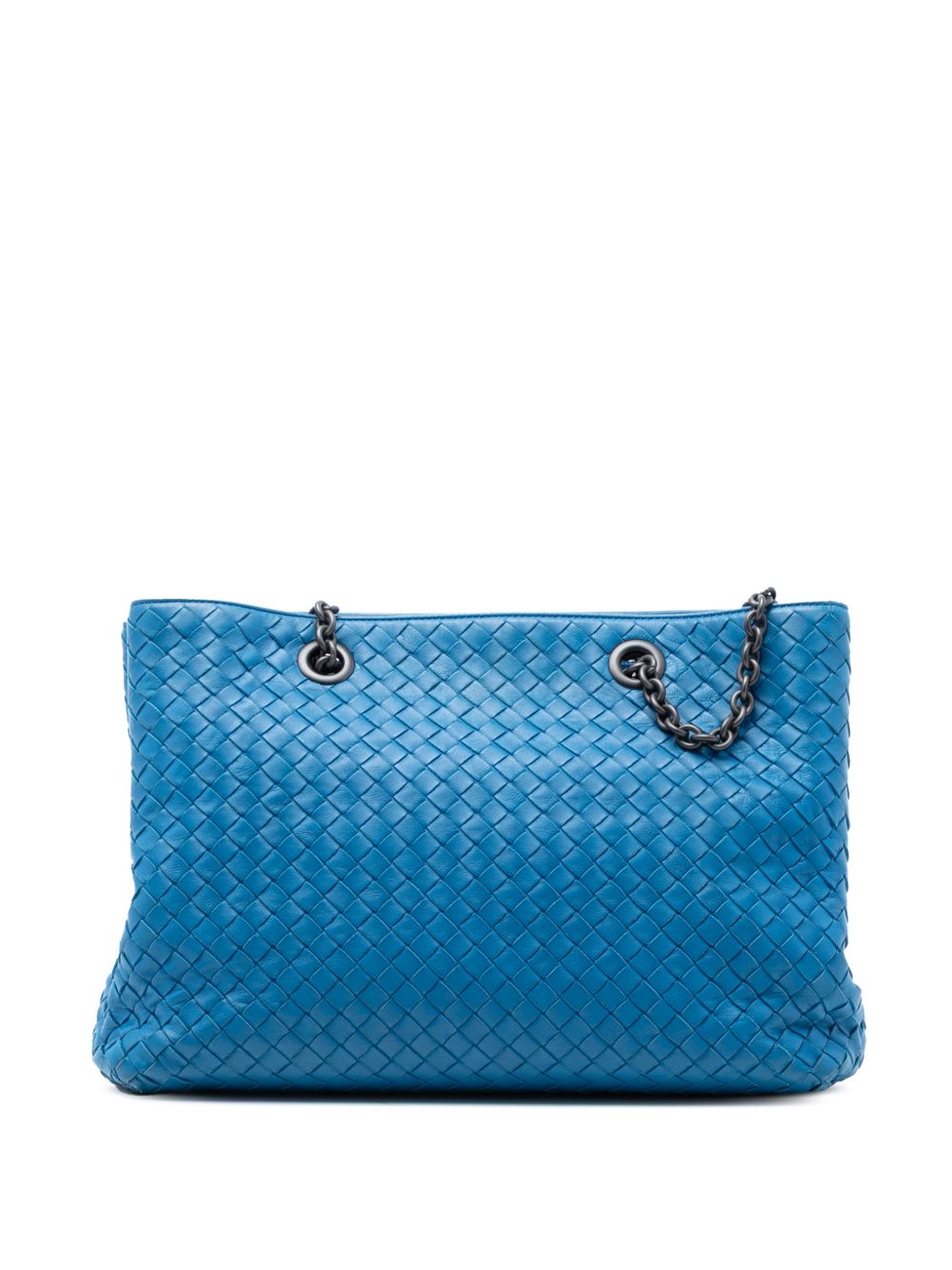 Bottega Veneta 2012-2026 Medium Nappa Intrecciato Double Chain tote bag