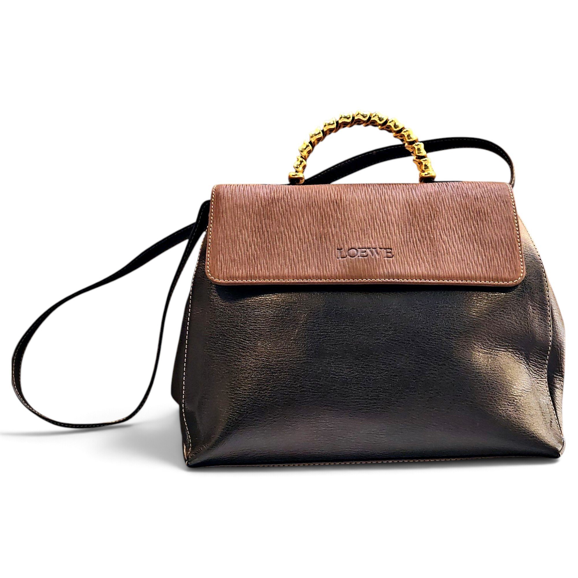 Leather handbag