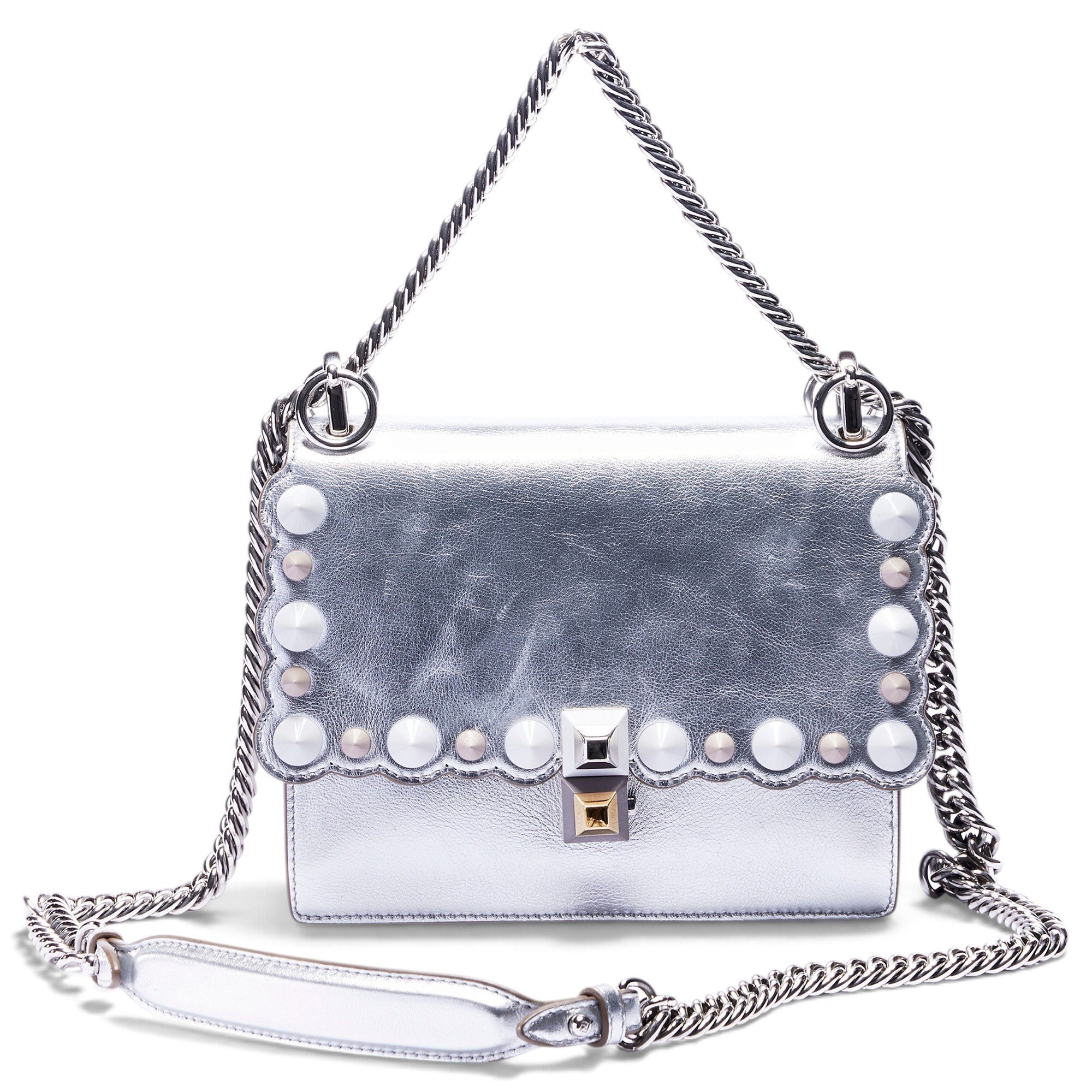 Kan I leather crossbody bag