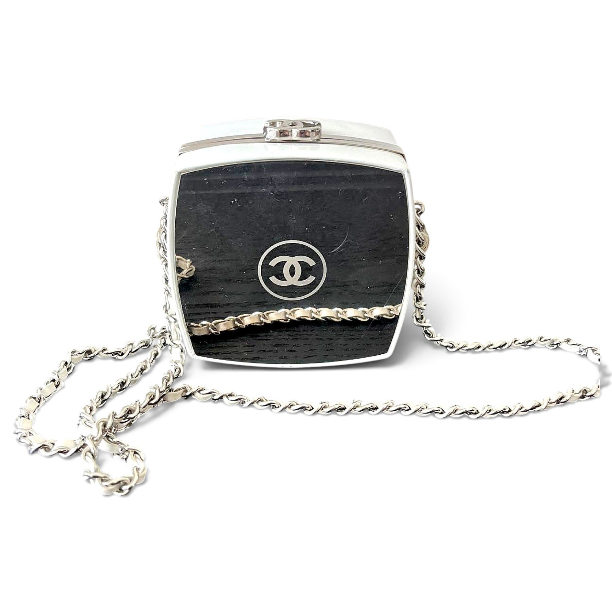 Trendy CC Vanity leather handbag