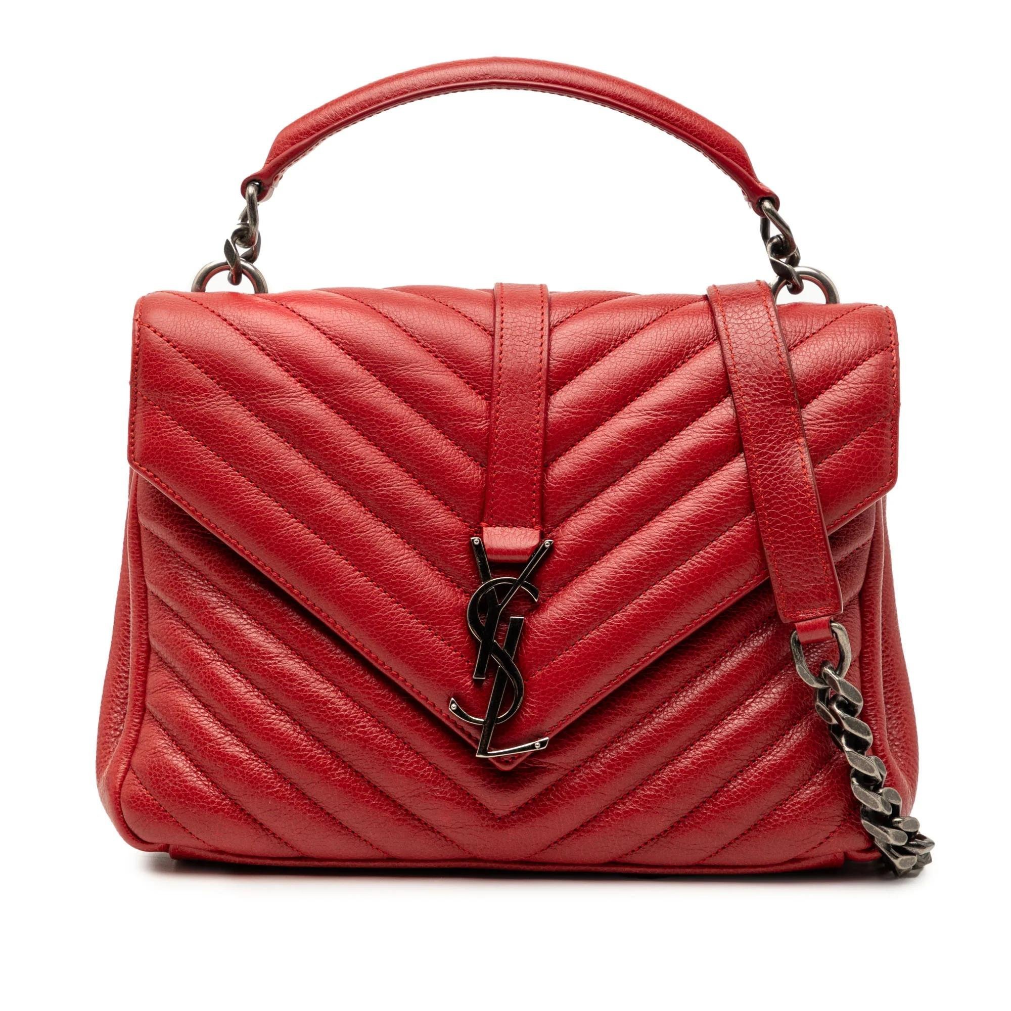 Leather satchel